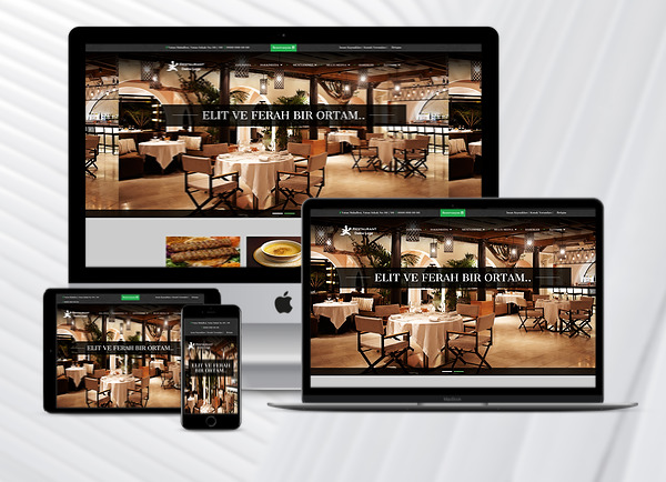 Restaurant Web Paketi Blacklife V2.5