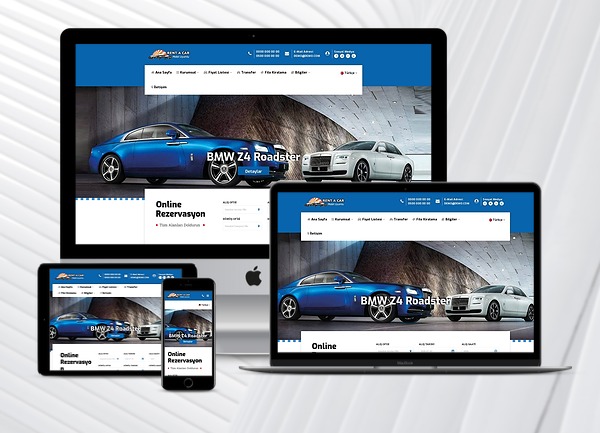 Rent A Car Web Paketi Road V3.5